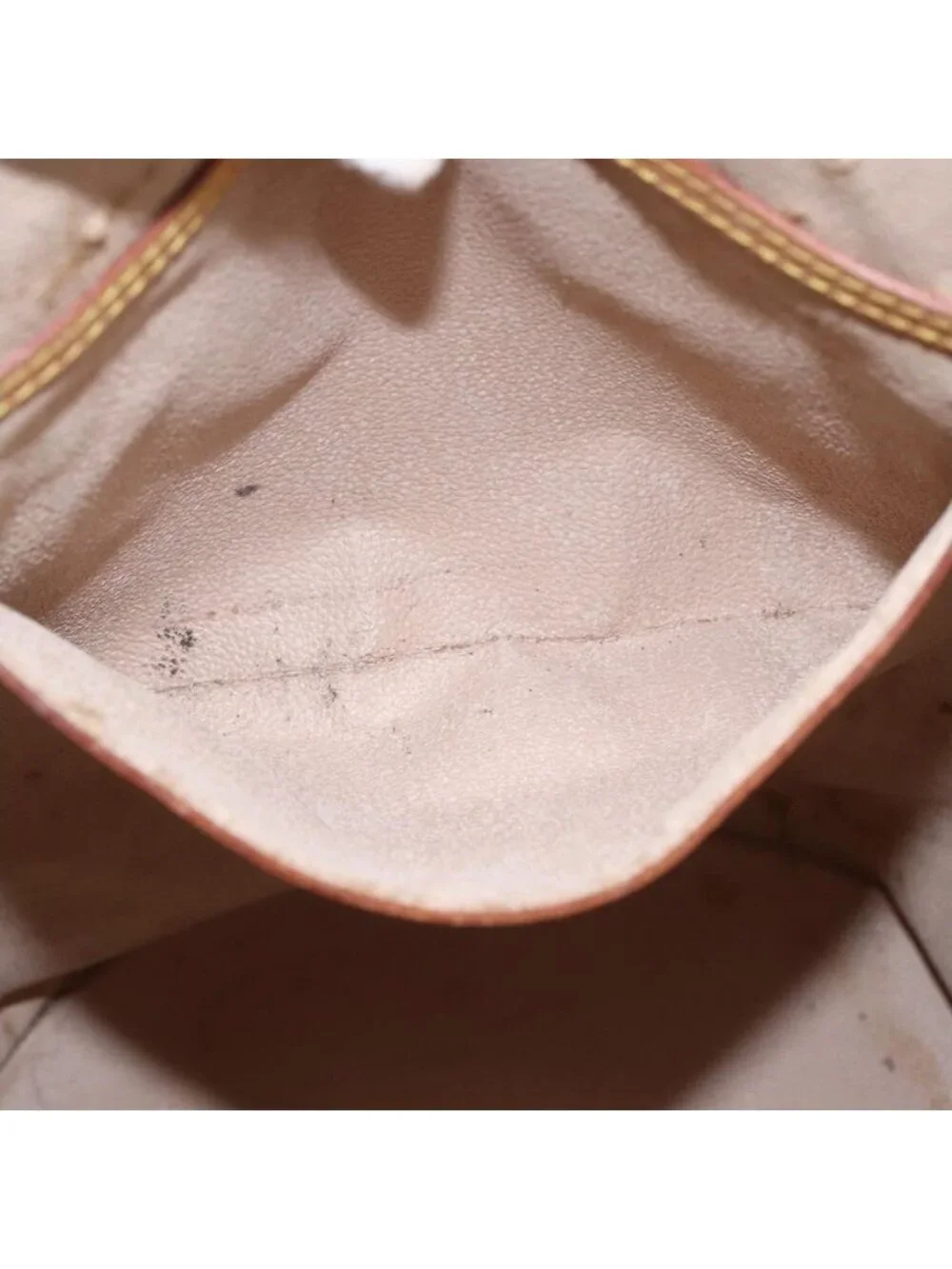 Authentic LOUIS VUITTON Monogram Bucket GM Shoulder Bag M42236 LV